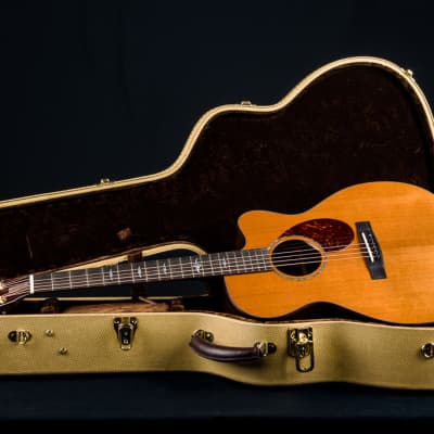 Huss and Dalton OM-C Thermo-Cured Adirondack Spruce and Indian Rosewood NEW image 25