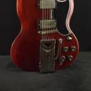 Gibson 60th Anniversary 1961 Les Paul SG Standard With Sideways Vibrola Cherry Red