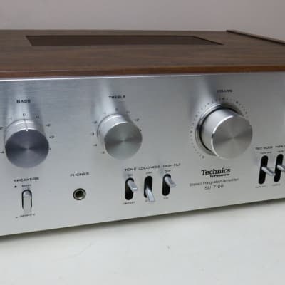 TECHNICS SU-7100 INTEGRATED AMPLIFIER WORKS PERFECT SERVICED FULLY RECAPPED image 2