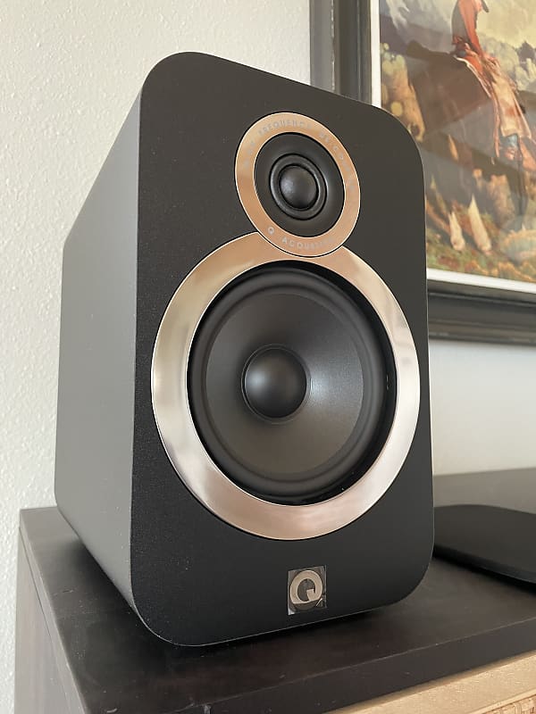 Q Acoustics 3020i 2021 - Carbon Black | Reverb