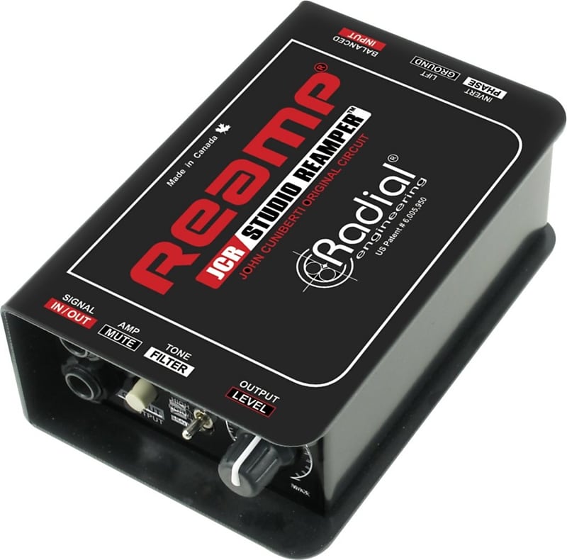 Radial Engineering JCR John Cuniberti Studio Reamper Passive Reamp image 1