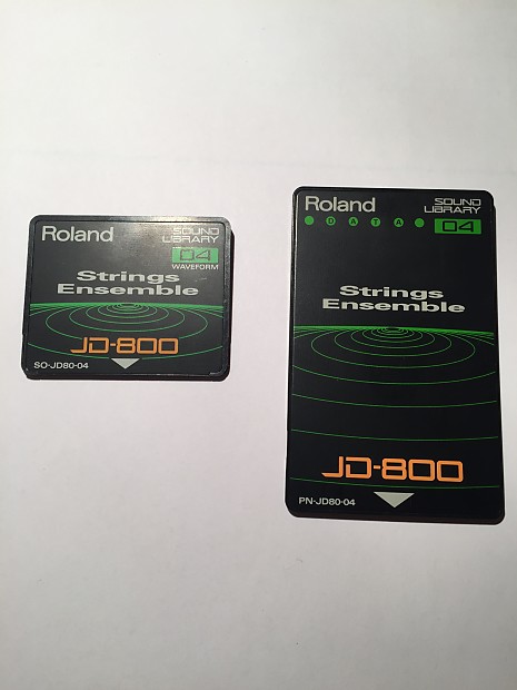 Roland SL-JD80-04 String Ensemble ROM Card Set for JD-800 JD-900