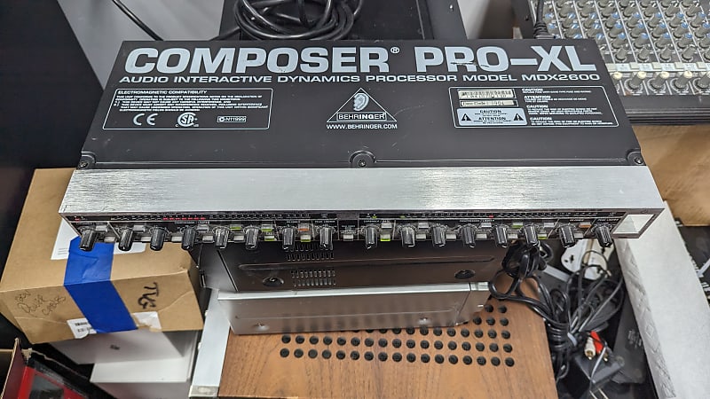 Behringer MDX2600 Composer Pro-XL Compressor / Limiter