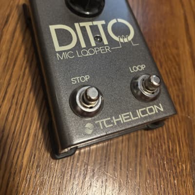 Reverb.com listing, price, conditions, and images for tc-helicon-ditto-mic-looper