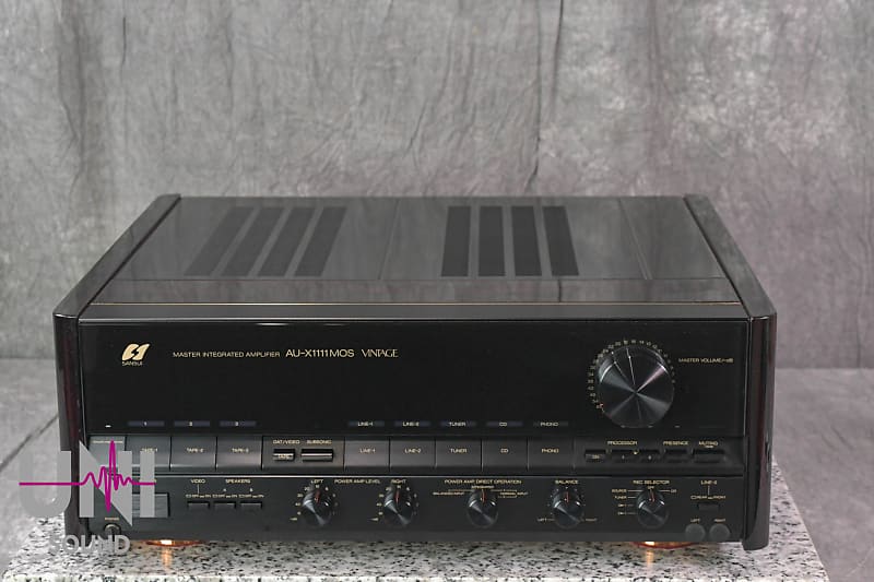 SANSUI AU-X1111MOS VINTAGE Pre-main Amplifier in Excellent Condition  			