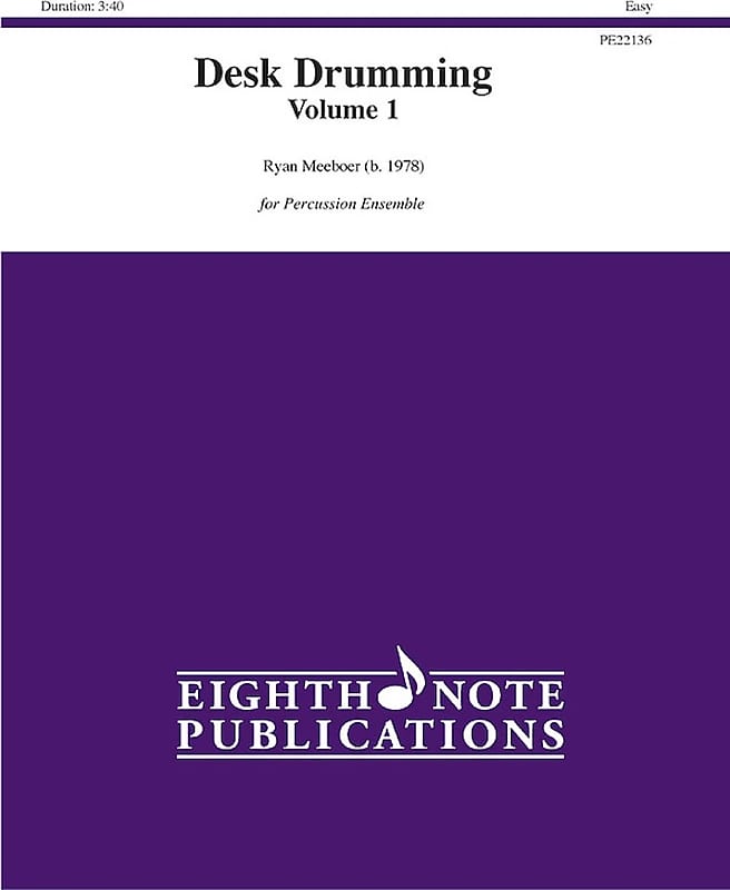 Desk Drumming, Volume 1 Reverb