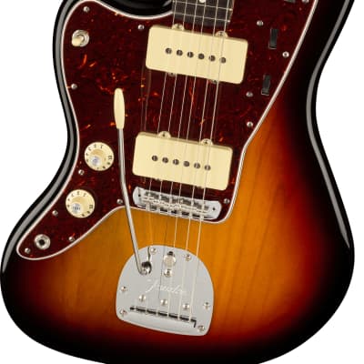 Fender American Professional II Jazzmaster Left Handed Rosewood Fingerboard - 3-Color Sunburst-3-Color Sunburst image 3