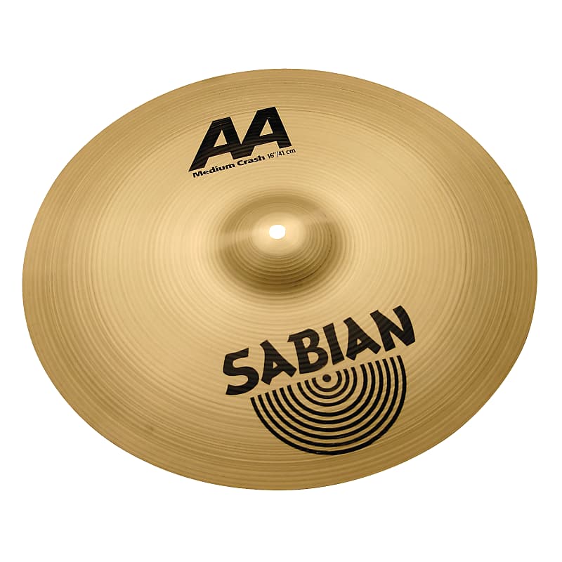 Sabian 16" AA Medium Crash Cymbal 2002 - 2018 image 1