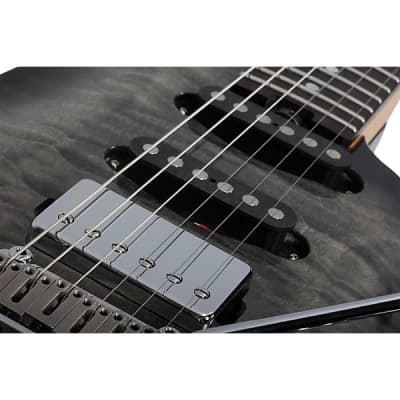 Schecter California Classic Made in Japan, Charcoal Burst, Mint Condition w/ Case, Free Shipping, Authorized Dealer image 6