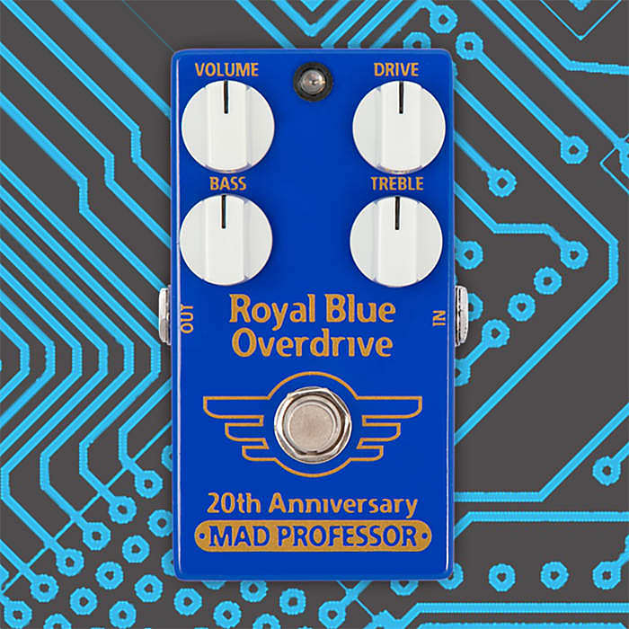 Mad Professor Royal Blue Overdrive 20Th Anniversary image 1