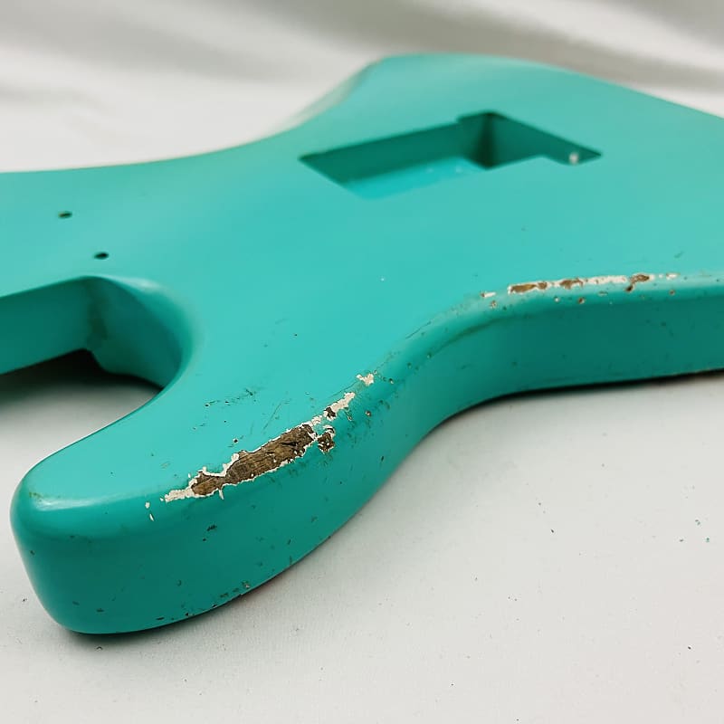 MJT STRATOCASTER レリック ボディ サーフグリーン - メルカリ