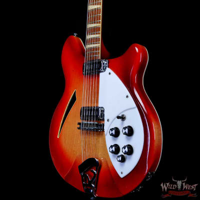 1965 Rickenbacker 360/12 Sunburst 12-String Semi-Hollow Body Guitar Owned by Joe Bonamassa image 2