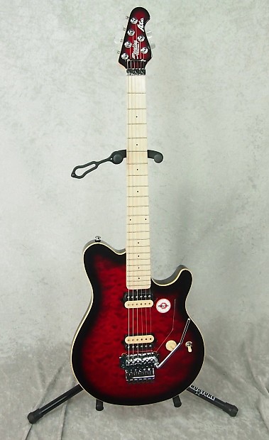 Sterling By Music Man AX40D - Transparent Black | Sweetwater