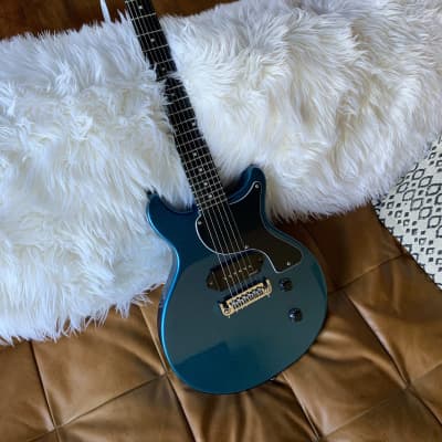 Harley Benton DC-Junior Pelham Blue Limited edition | Reverb