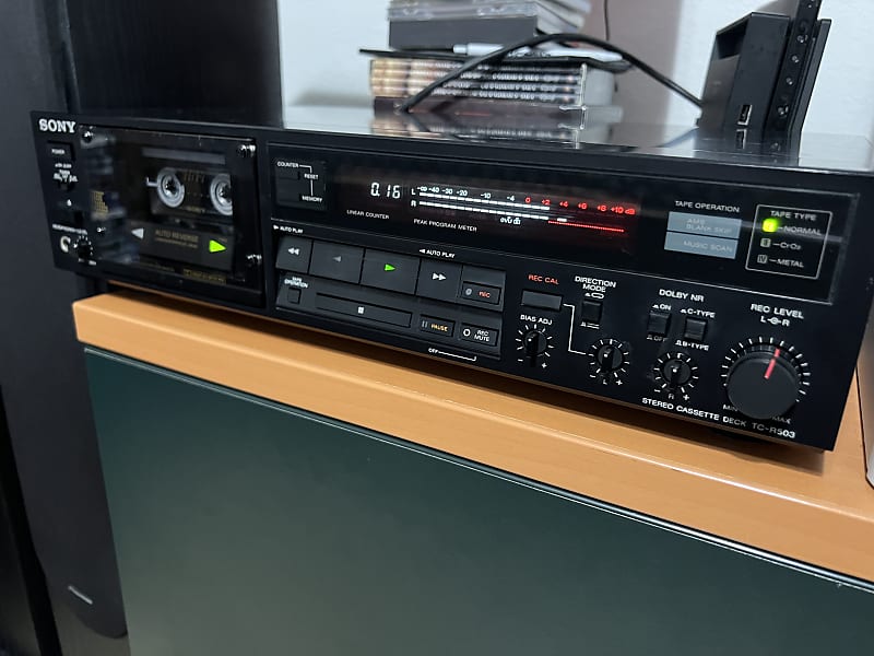 Sony TC-R503 Stereo Auto Reverse Cassette Tape Deck | Reverb