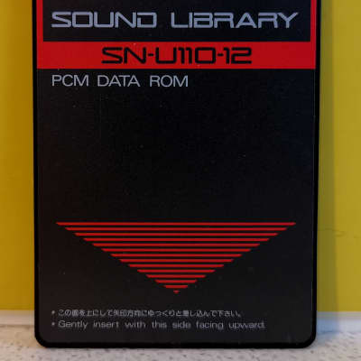 Roland SN-U110-12 Sound Library Sax & Trombone PCM Data ROM Card