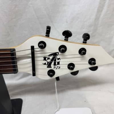 Strictly 7 Guitars S7G Cobra KS 6 KS6 6-string Guitar - MIK Korea 2016 - White image 7