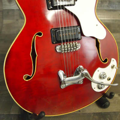 Mosrite Celebrity I 1967 Cherry WITH GIG BAG image 6