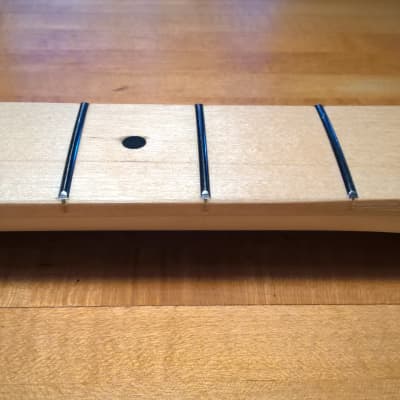 Telecaster Neck -- Unknown Brand; Maple Fretboard; New Condition (Never Installed); w/ Nut image 19