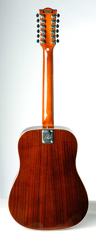 Eko Ranger 12 Dreadnought Vintage Reissue EQ Natural Stain