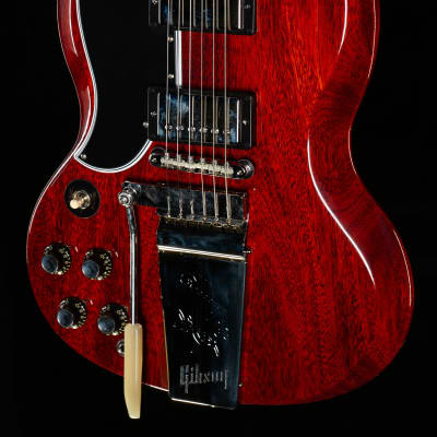 Gibson Custom Shop 1964 SG Standard Cherry Maestro Vibrola Lefty - 008662-8.08 lbs image 1