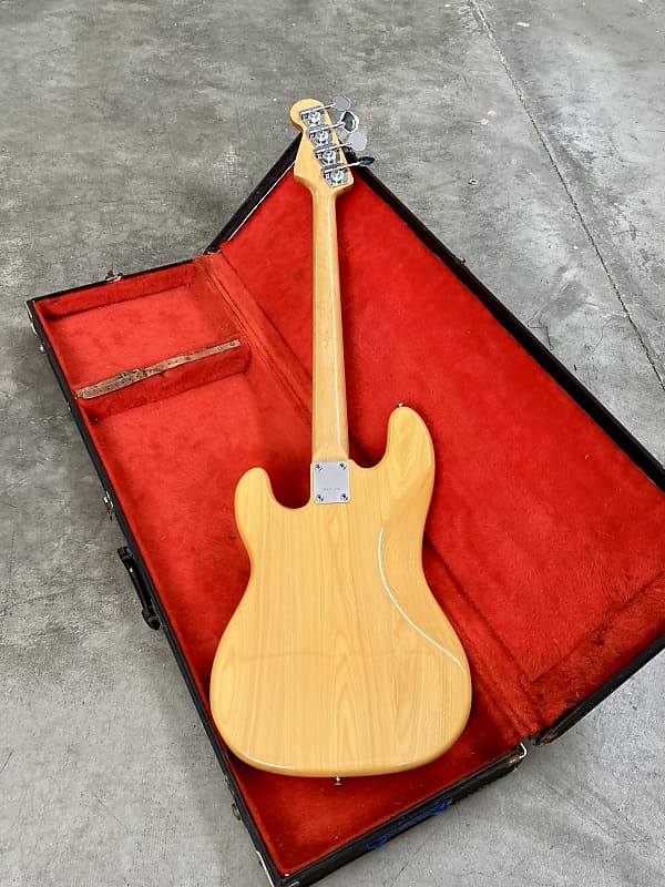 Yamaha Pulser Bass 400 c 1970's Natural PB-400 precision p