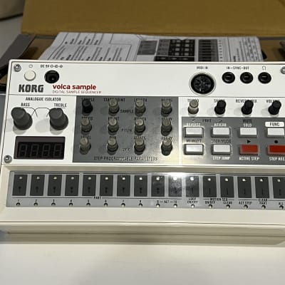 Korg Volca Sample Digital Sample Sequencer 2010s - White