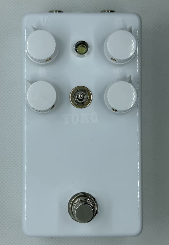K Pedals The White Pedal Distortion Fuzz Pedal Clone #70 image 1