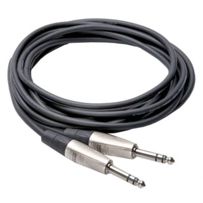 Hosa HSS-003 REAN 1/4" TRS to Same Pro Balanced Interconnect Cable - 3'