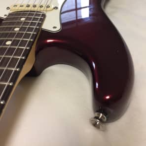 Fender American Stratocaster 2015 Bordeaux Metallic with Case image 14