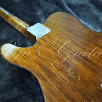Walla Walla Guitar Company Maverick Vintage wood Johnnie Walker 2017 image 15