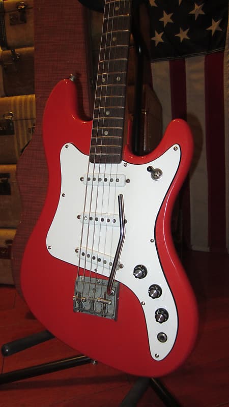 1964 VOX Super Ace Fiesta Red Made in England image 1