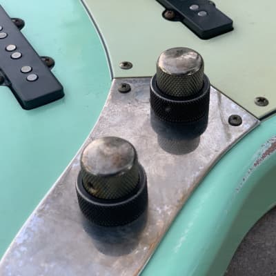 Real Life Relics Custom Shop Fully Loaded Bass Body Aged Seafoam Green image 6