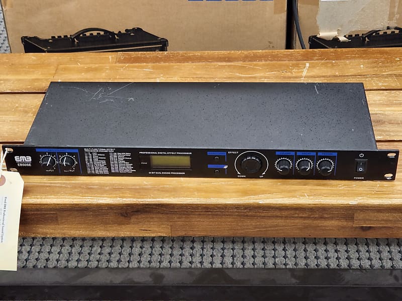 EMB EB50SE rackmount multi effects unit Reverb