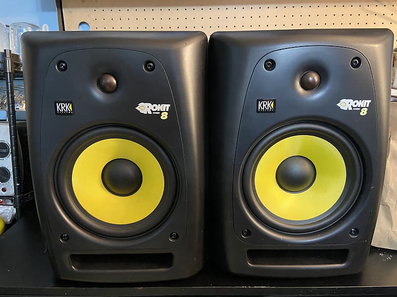 KRK RP-8 Rokit G2 2-Way 8" Active Studio Monitors (Pair) 2009 | Reverb