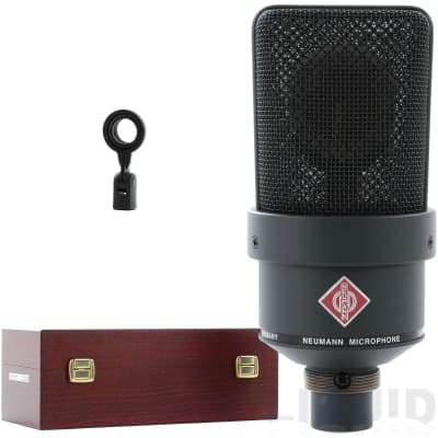 Neumann TLM103 Cardioid Studio Condenser Microphone with SG1 mount and box - Black image 1