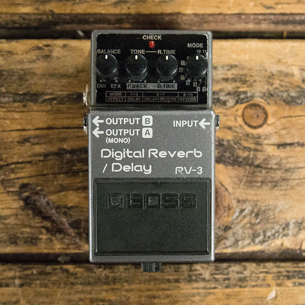 Boss RV-3 Digital Reverb/Delay | Reverb