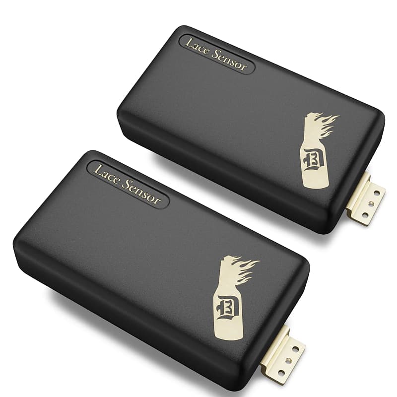 LACE D3™ Agitator Humbuckers (FULL SET) - Black image 1