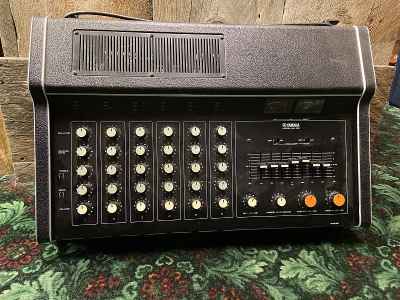 Yamaha EM150 6 Channel Powered Mixer 70s Reverb Canada