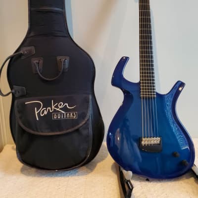 Parker Fly Bronze 2006 - blueboy w/gig bag- Possibly the only one image 1