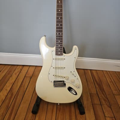 Fender Limited Edition American Standard Stratocaster Channel Bound 2016 - Olympic White for sale