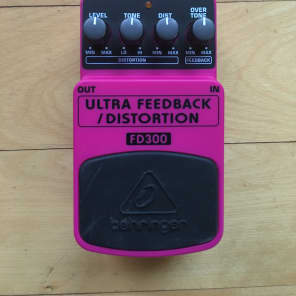 【貴重】 BEHRINGER FD300 Feedback Distortion BEHRINGER FD300 ULTRA FEEDBACK / DISTORTION Guitar effects