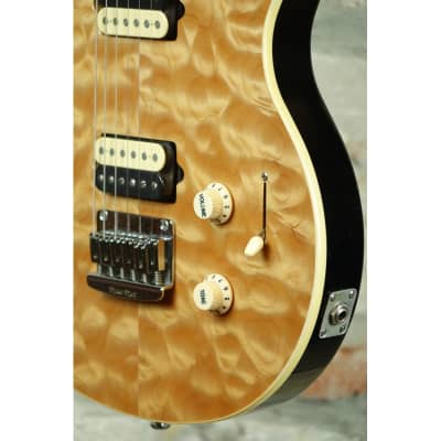 MUSIC MAN Axis Super Sport HH Hardtail - 2006 - 5A Quilt Maple Top in Natural Gloss image 12