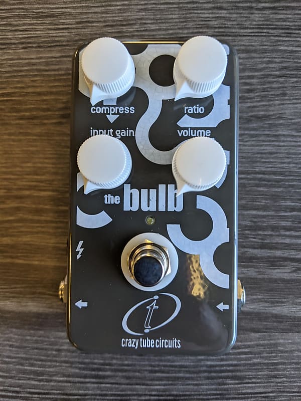 Crazy Tube Circuits The Bulb Compressor Pedal NOS Reverb