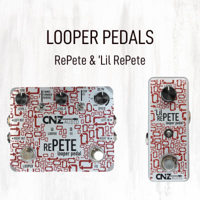 CNZ Audio Re-Pete Stereo Looper Guitar Effects Pedal, Advanced Effects, True Bypass image 5