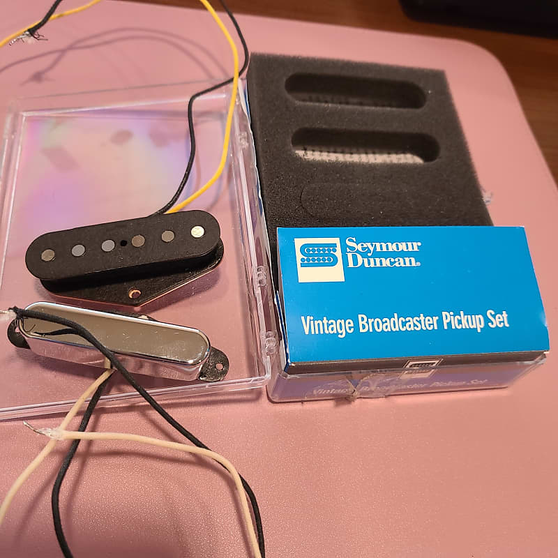 Seymour Duncan Vintage Broadcaster Telecaster Pickup Set | Reverb