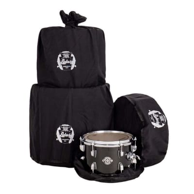 Ludwig Breakbeats by Questlove 4 Piece Shell Drumkit With Bag (Black Sparkle) image 2