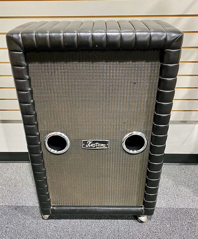 Kustom CTS 2x15 Bass or Guitar Speaker 1970's Black Reverb