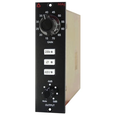 Avedis Audio Electronics MA5 500 Series Microphone Preamp 1-Slot Module image 5