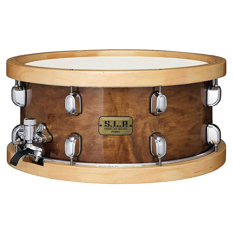 Tama LMP1465FSEN 6.5x14" S.L.P. Series Maple Snare Drum w/ Wood Hoops image 1